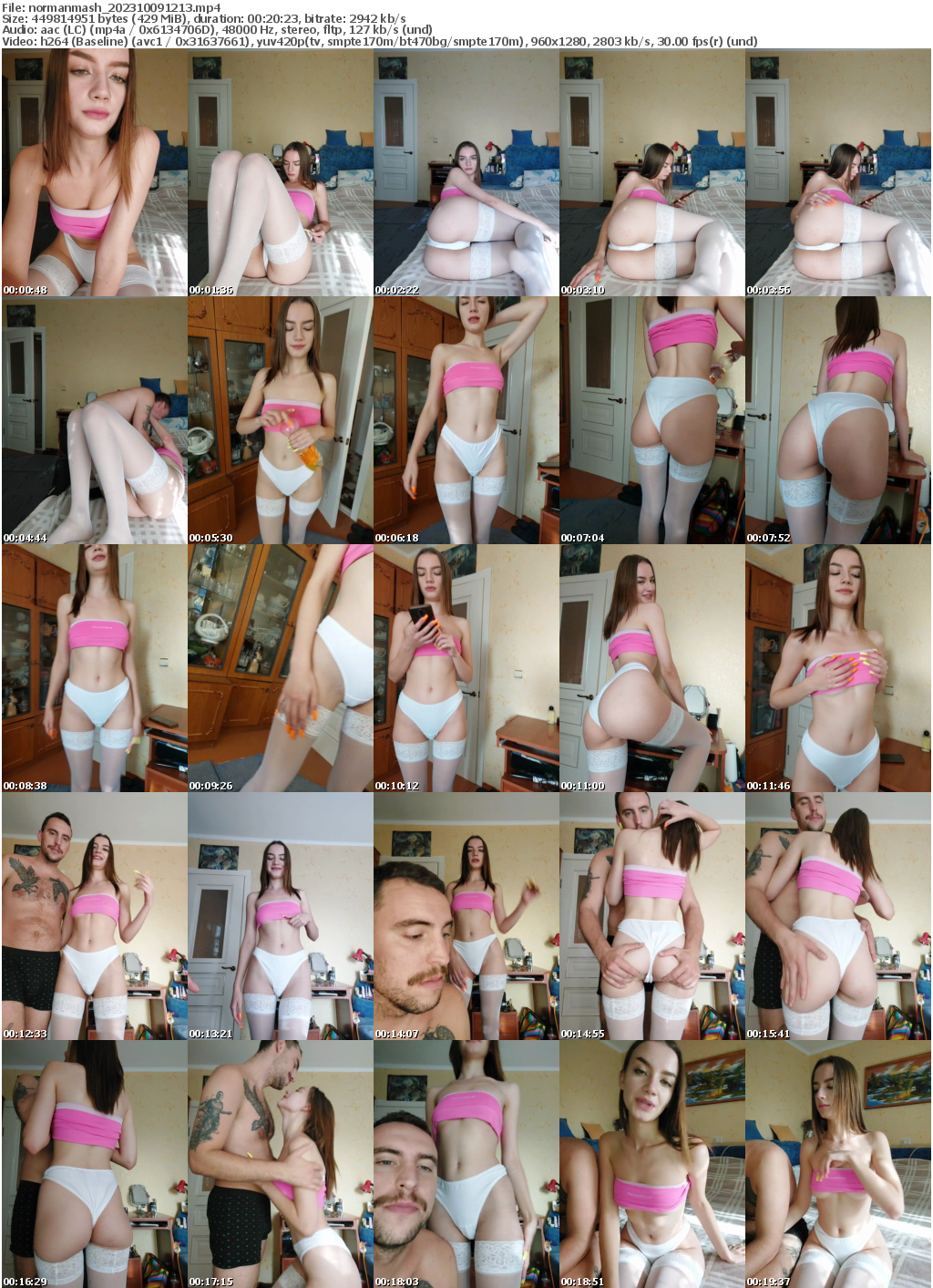 Preview thumb from normanmash on 2023-10-09 @ bongacams