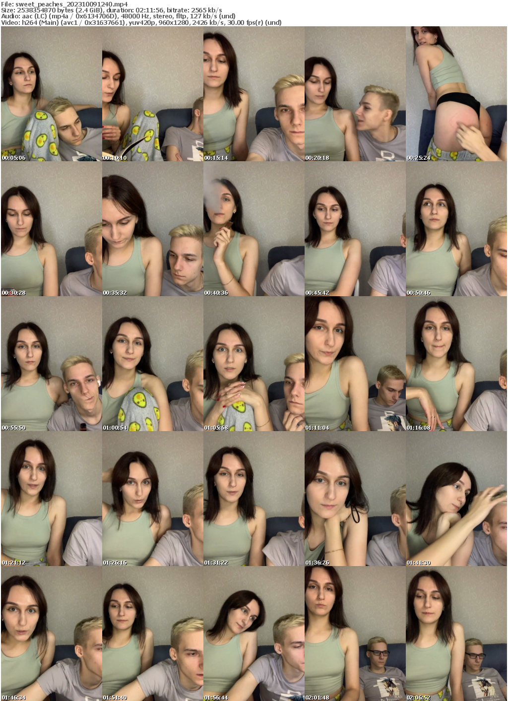 Preview thumb from sweet_peaches on 2023-10-09 @ bongacams