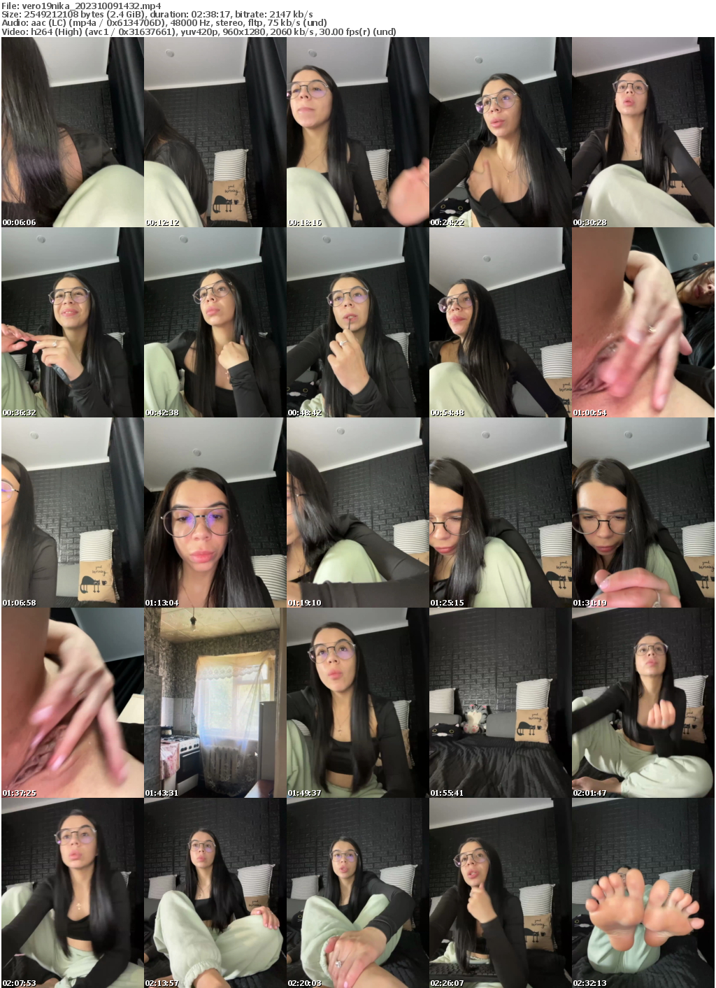 Preview thumb from vero19nika on 2023-10-09 @ bongacams