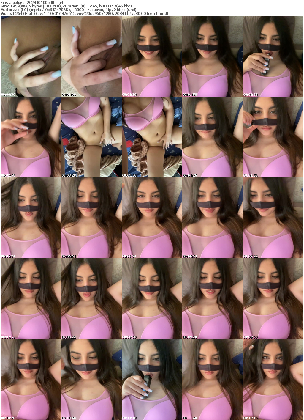 Preview thumb from aloeloea on 2023-10-10 @ bongacams