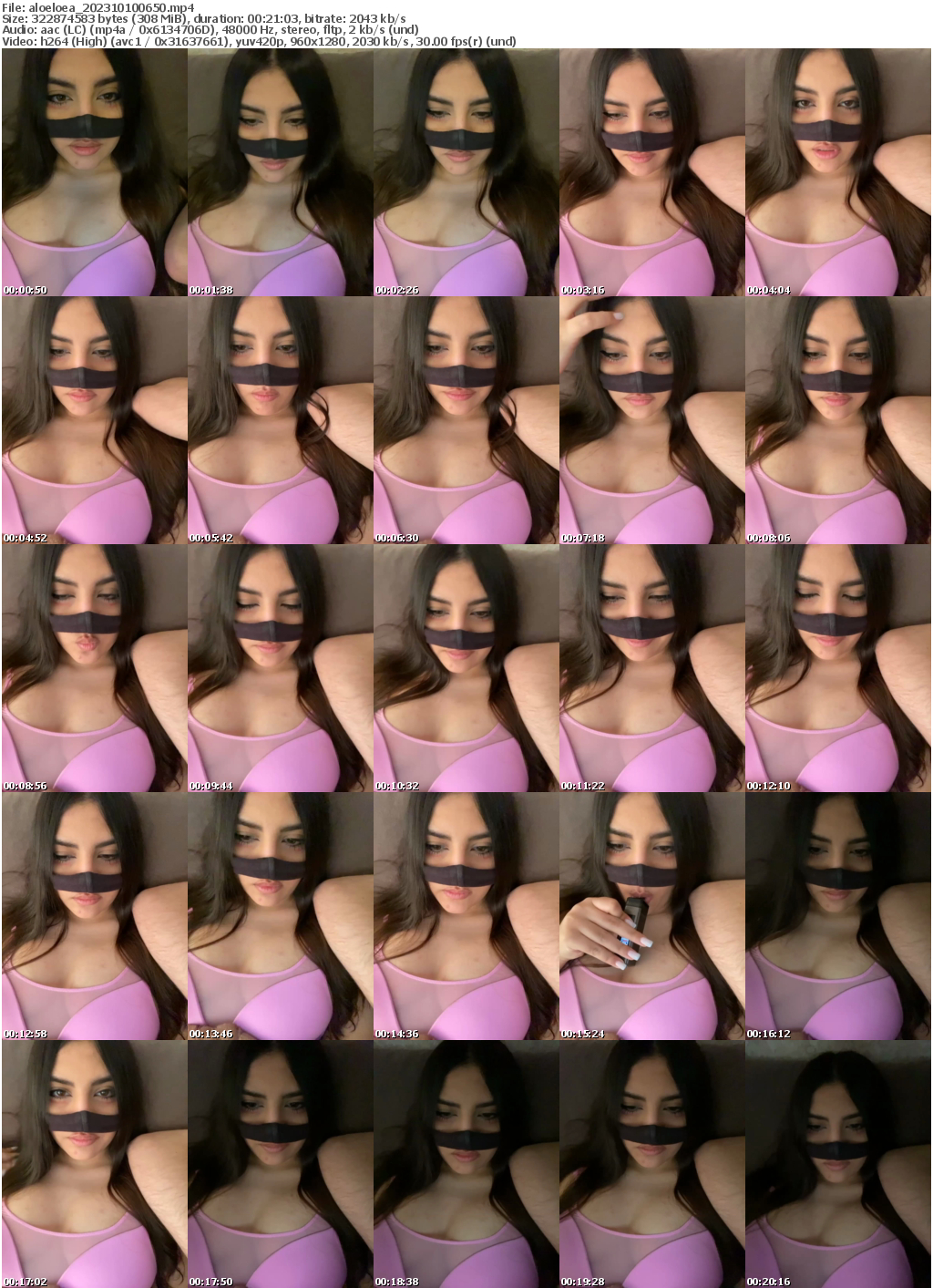 Preview thumb from aloeloea on 2023-10-10 @ bongacams