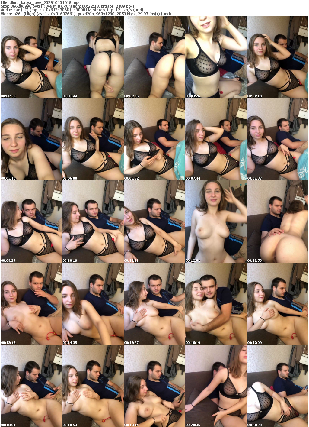 Preview thumb from dima_katya_love on 2023-10-10 @ bongacams