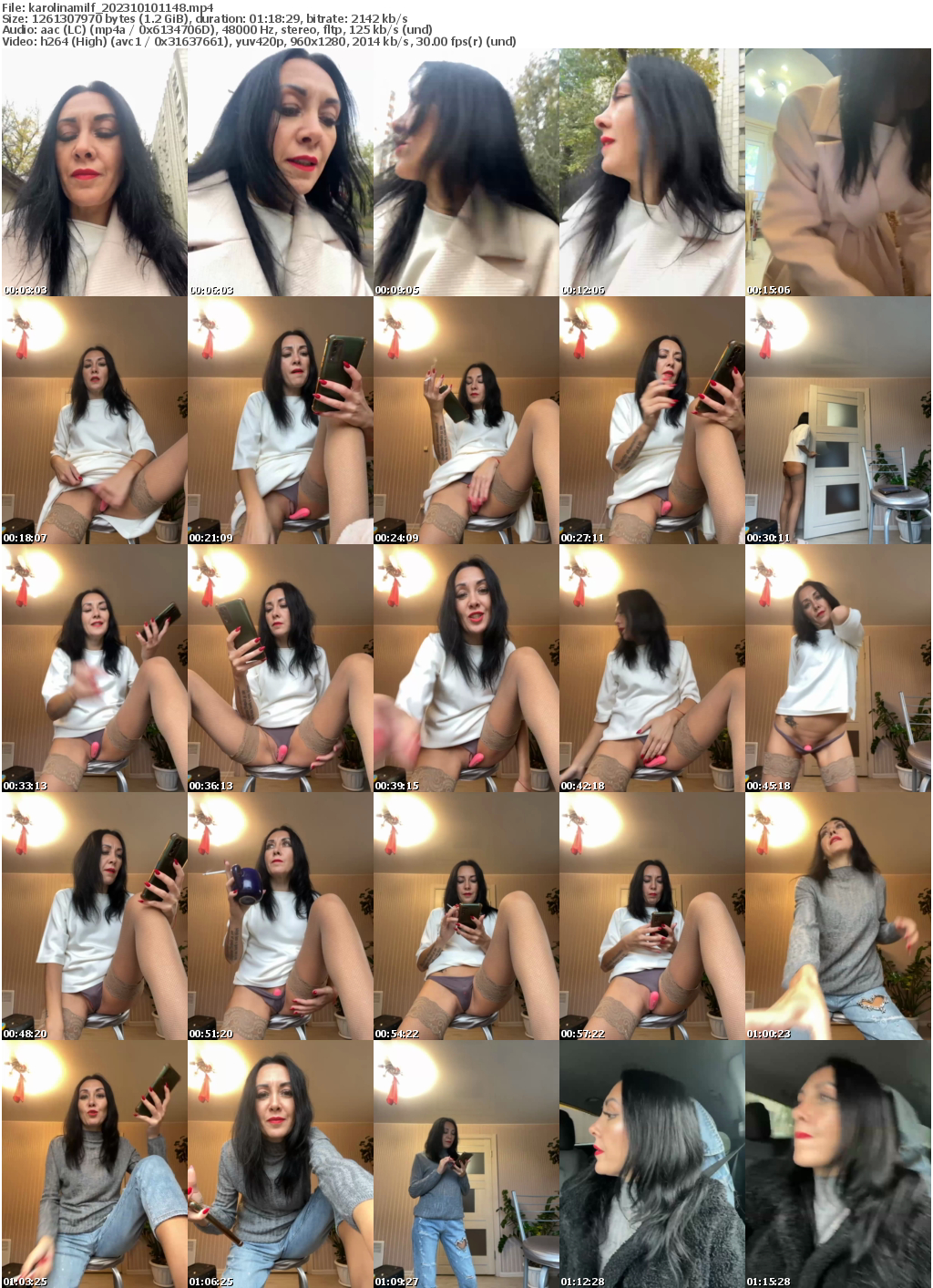 Preview thumb from karolinamilf on 2023-10-10 @ bongacams