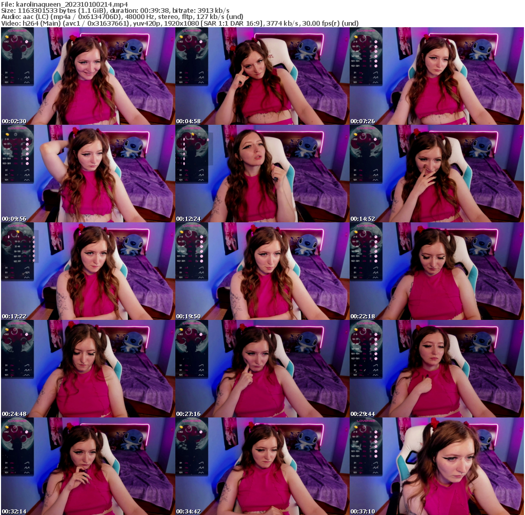 Preview thumb from karolinaqueen on 2023-10-10 @ bongacams