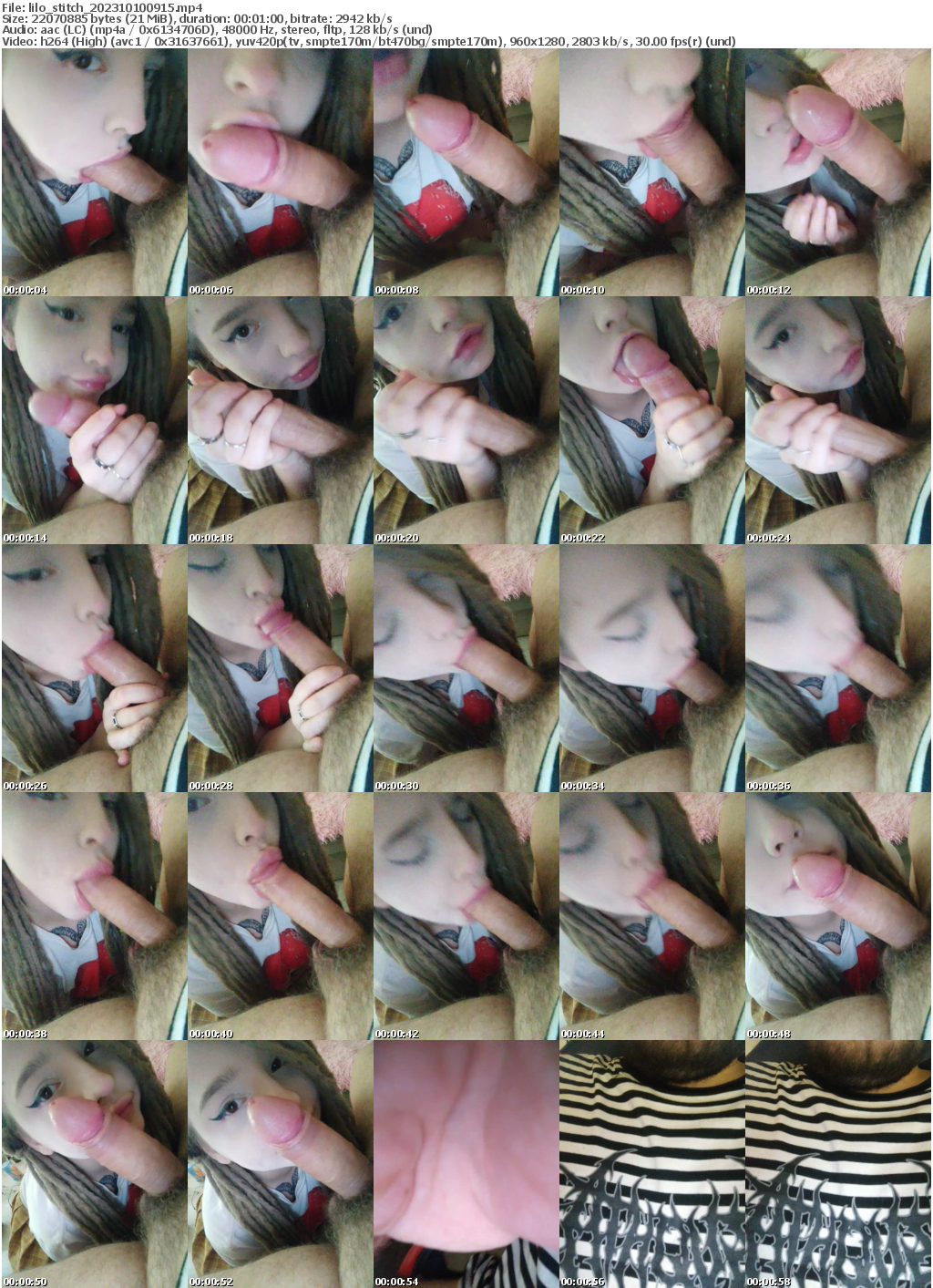 Preview thumb from lilo_stitch on 2023-10-10 @ bongacams