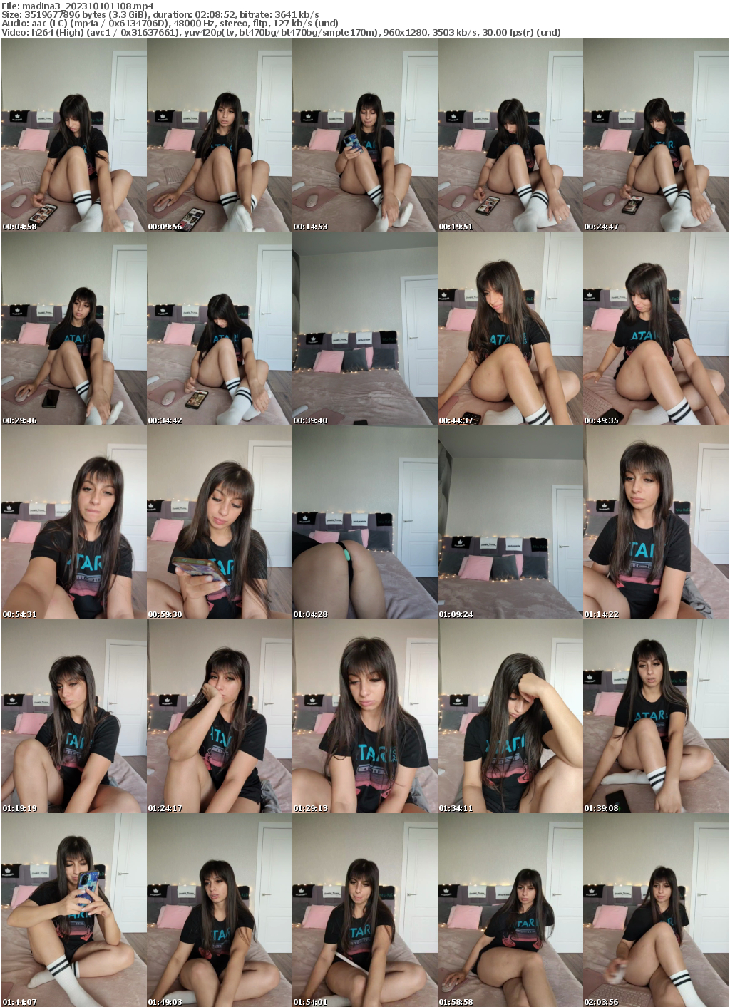 Preview thumb from madina3 on 2023-10-10 @ bongacams