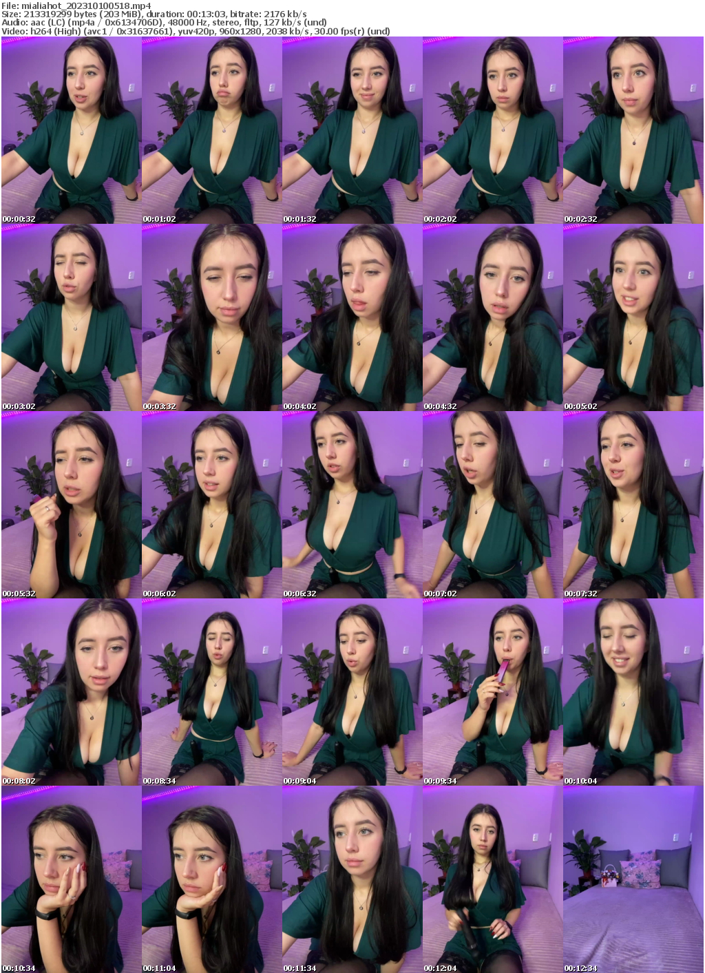 Preview thumb from mialiahot on 2023-10-10 @ bongacams