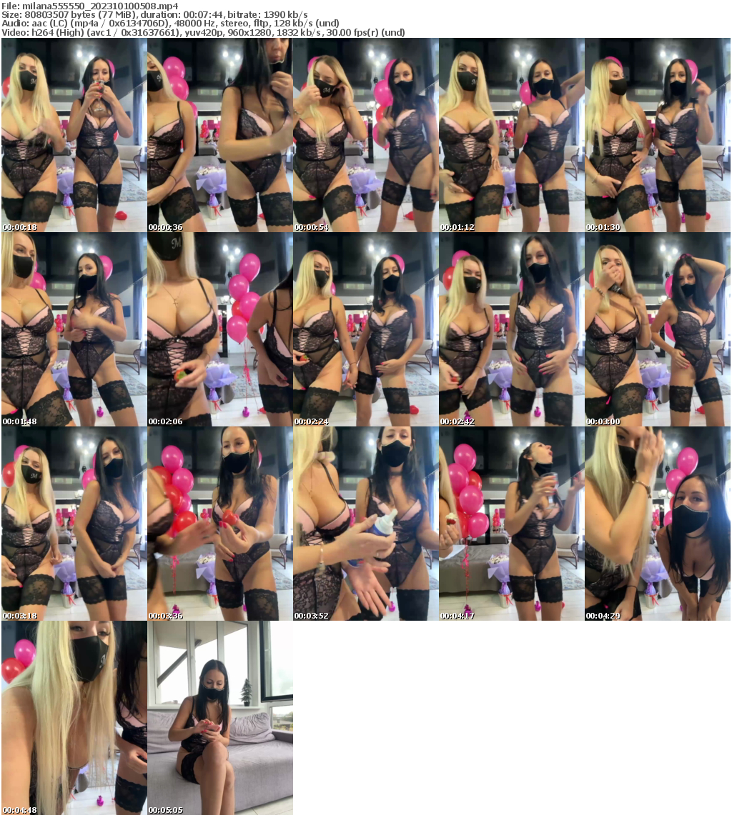 Preview thumb from milana555550 on 2023-10-10 @ bongacams