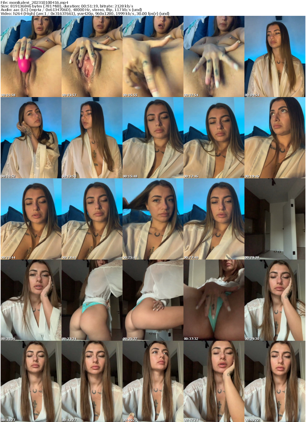 Preview thumb from monikalevi on 2023-10-10 @ bongacams