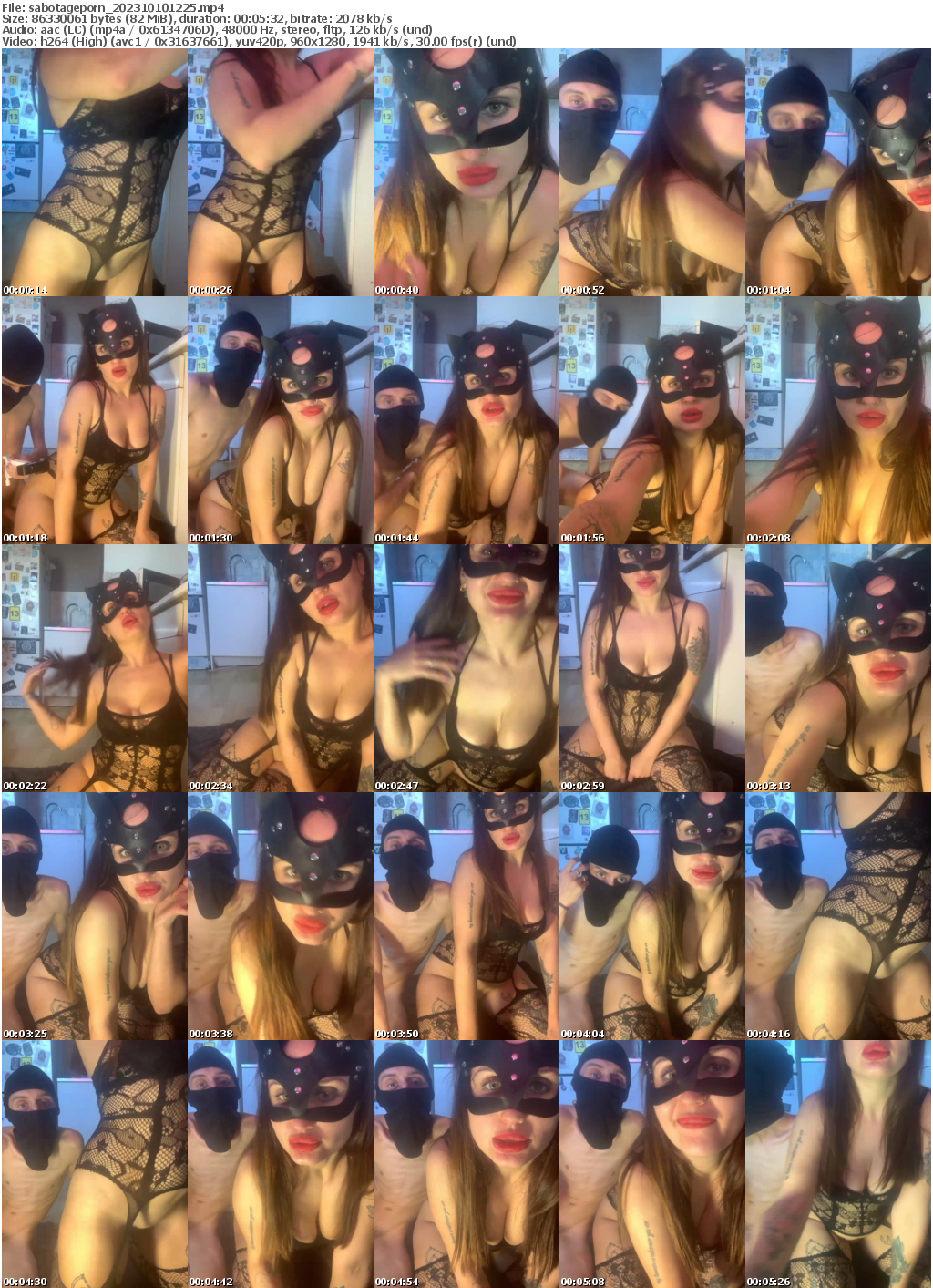 Preview thumb from sabotageporn on 2023-10-10 @ bongacams