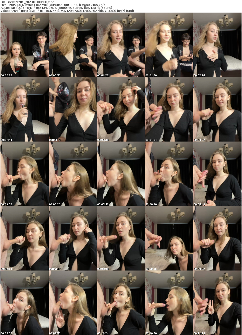 Preview thumb from shrimprolls on 2023-10-10 @ bongacams