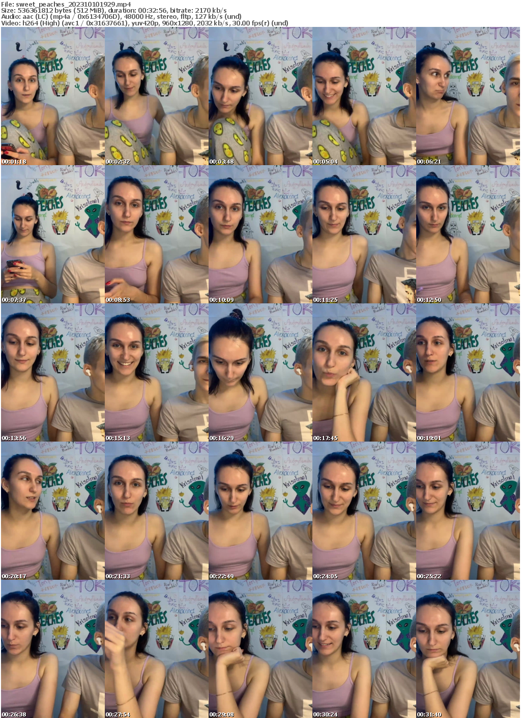 Preview thumb from sweet_peaches on 2023-10-10 @ bongacams