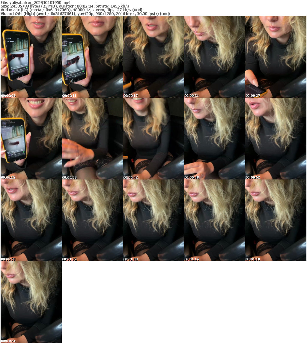 Preview thumb from yuliyalasker on 2023-10-10 @ bongacams