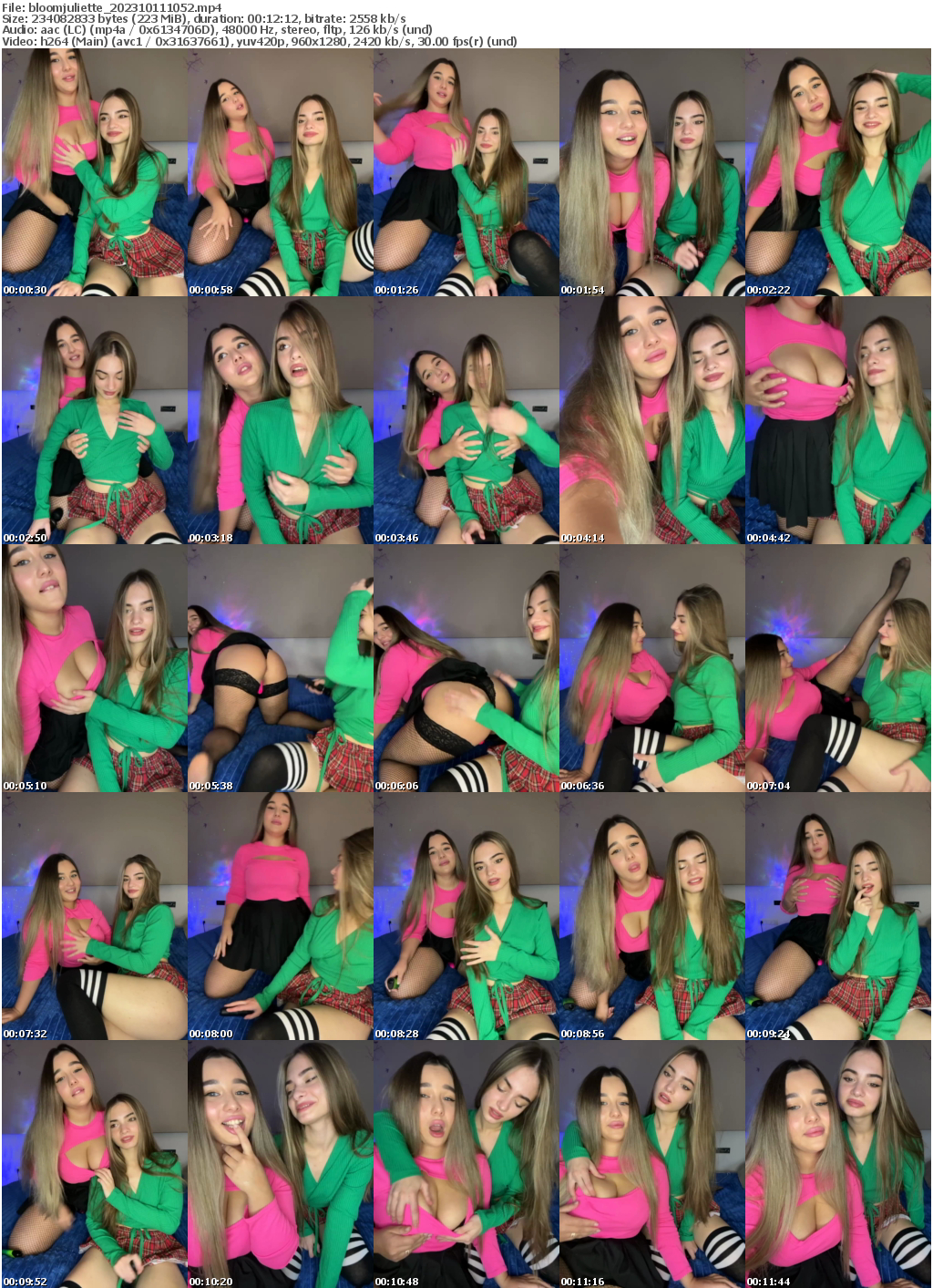 Preview thumb from bloomjuliette on 2023-10-11 @ bongacams