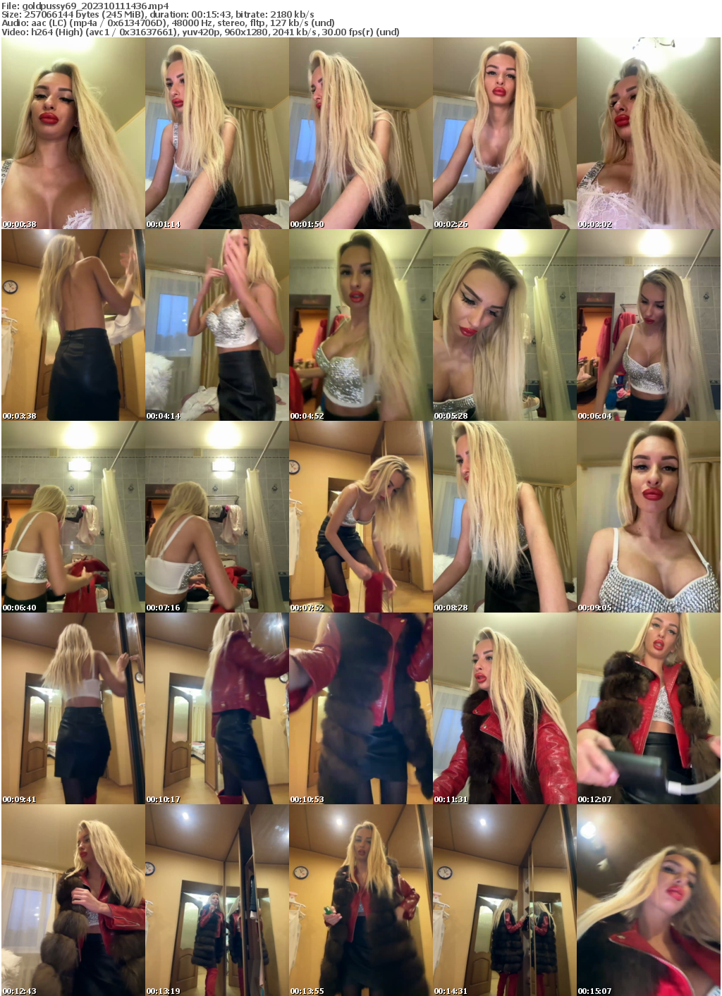 Preview thumb from goldpussy69 on 2023-10-11 @ bongacams