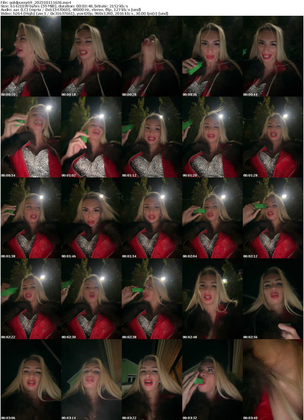 Preview thumb from goldpussy69 on 2023-10-11 @ bongacams