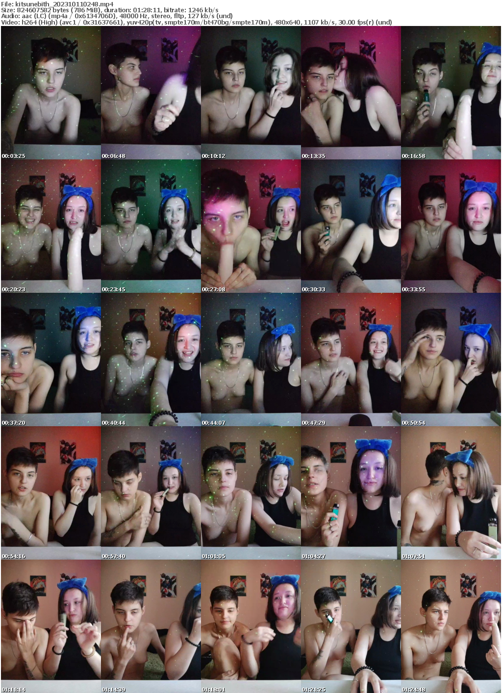 Preview thumb from kitsunebith on 2023-10-11 @ bongacams