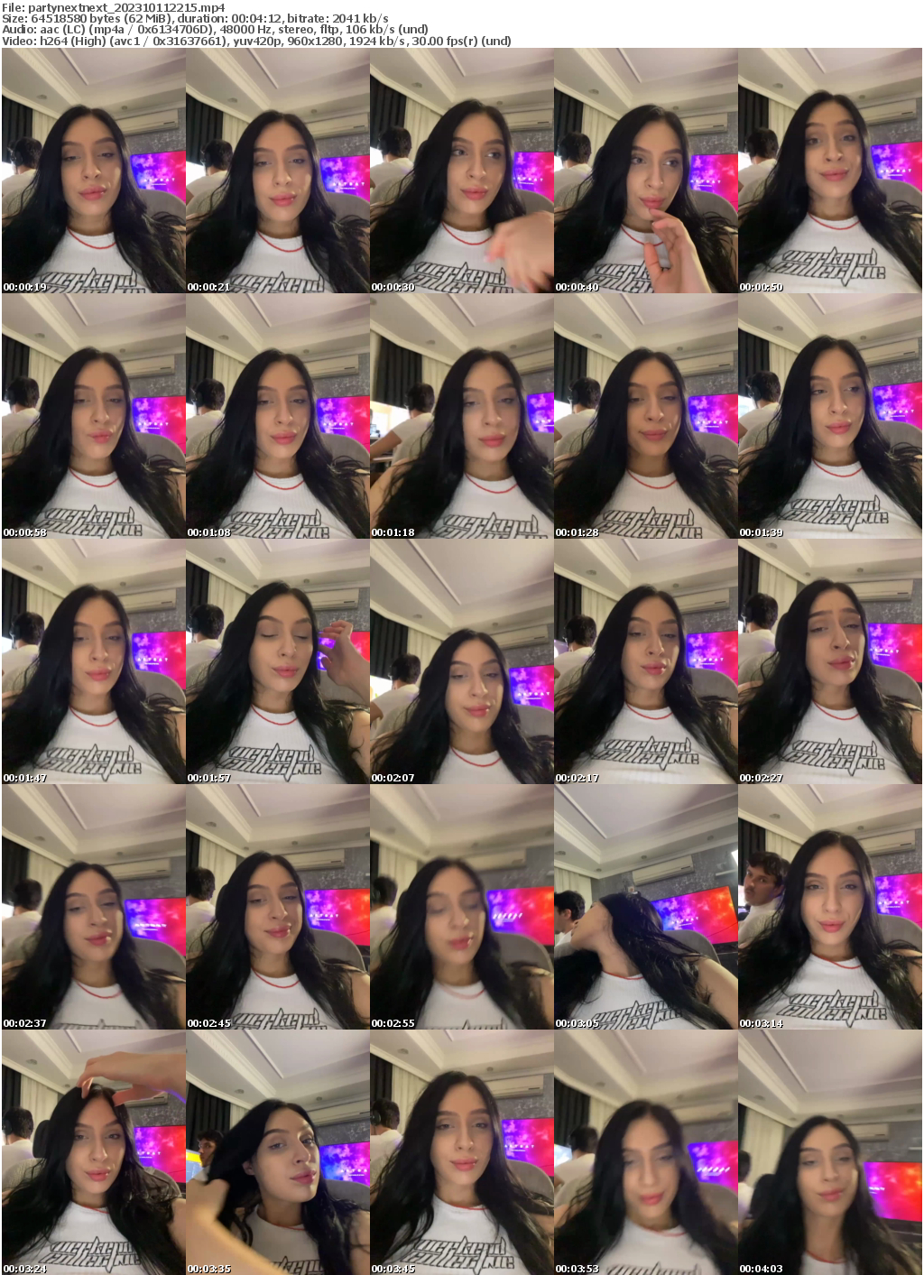 Preview thumb from partynextnext on 2023-10-11 @ bongacams