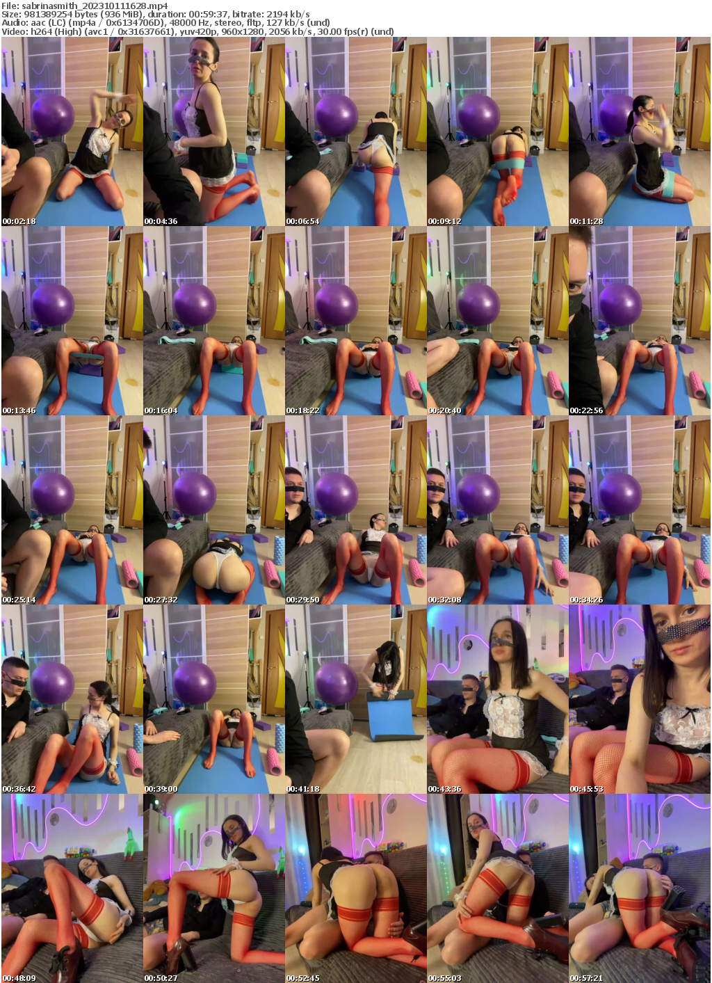 Preview thumb from sabrinasmith on 2023-10-11 @ bongacams