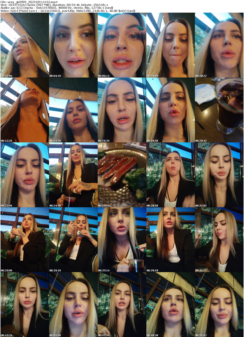 Preview thumb from sexy_girl999 on 2023-10-11 @ bongacams