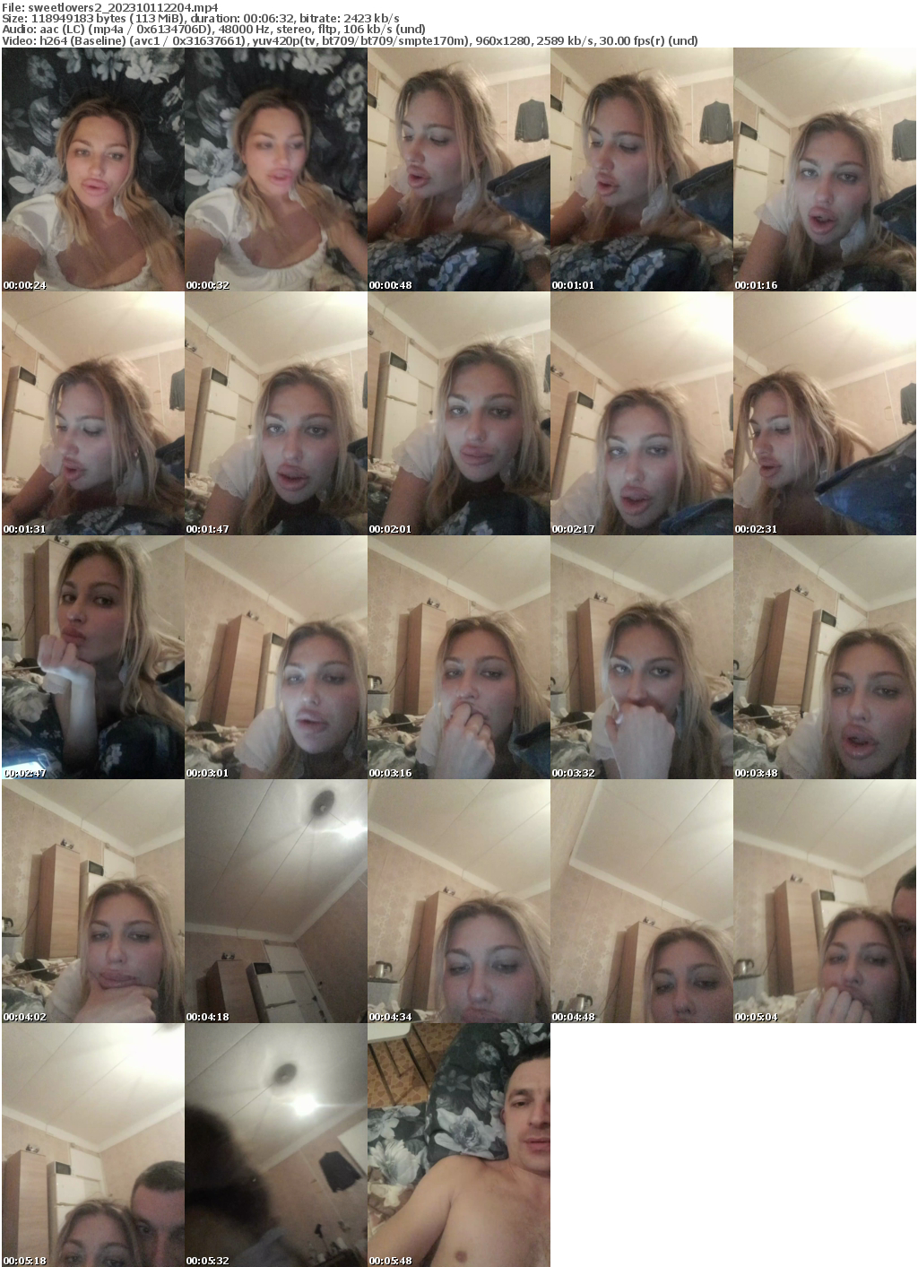 Preview thumb from sweetlovers2 on 2023-10-11 @ bongacams