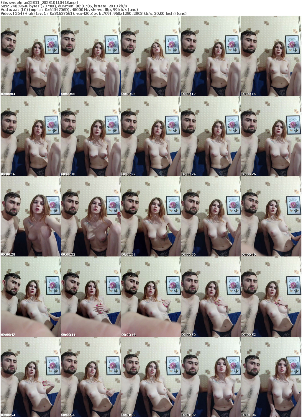 Preview thumb from sweetman22811 on 2023-10-11 @ bongacams