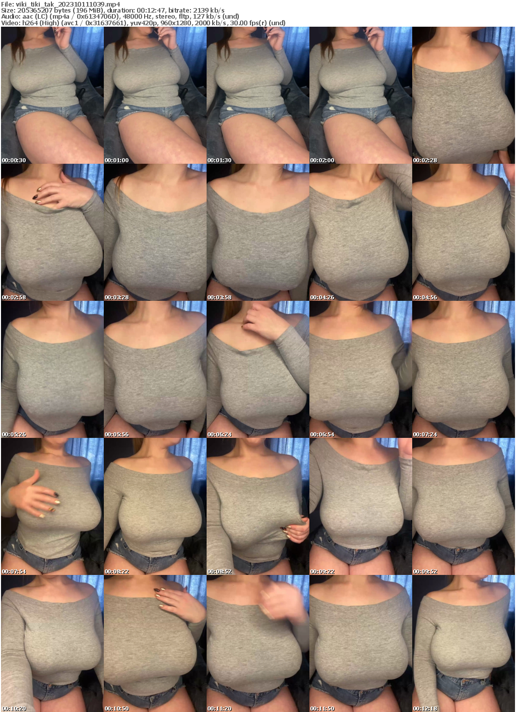 Preview thumb from viki_tiki_tak on 2023-10-11 @ bongacams