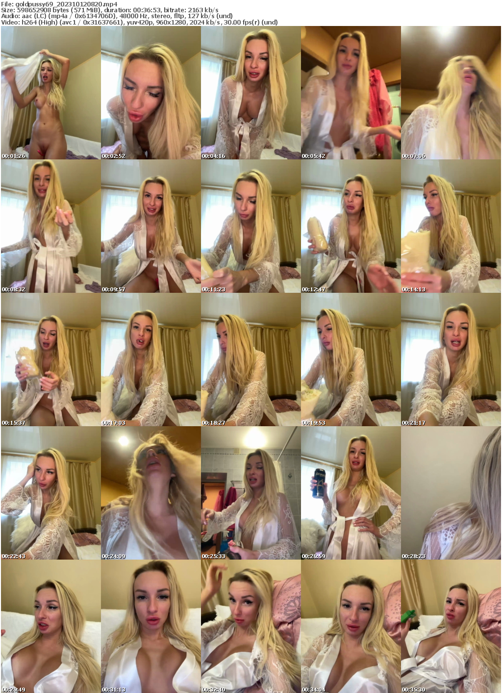 Preview thumb from goldpussy69 on 2023-10-12 @ bongacams