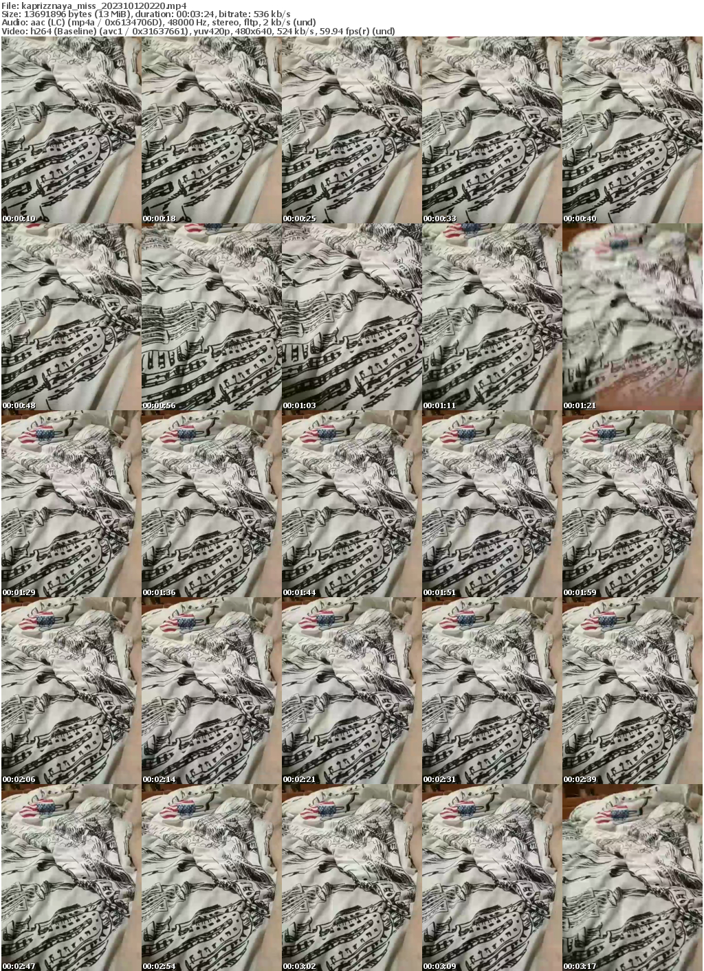 Preview thumb from kaprizznaya_miss on 2023-10-12 @ bongacams