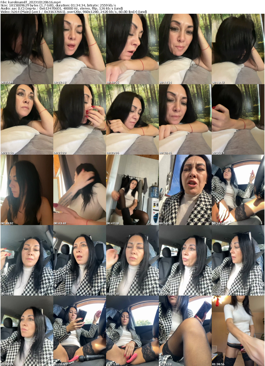 Preview thumb from karolinamilf on 2023-10-12 @ bongacams