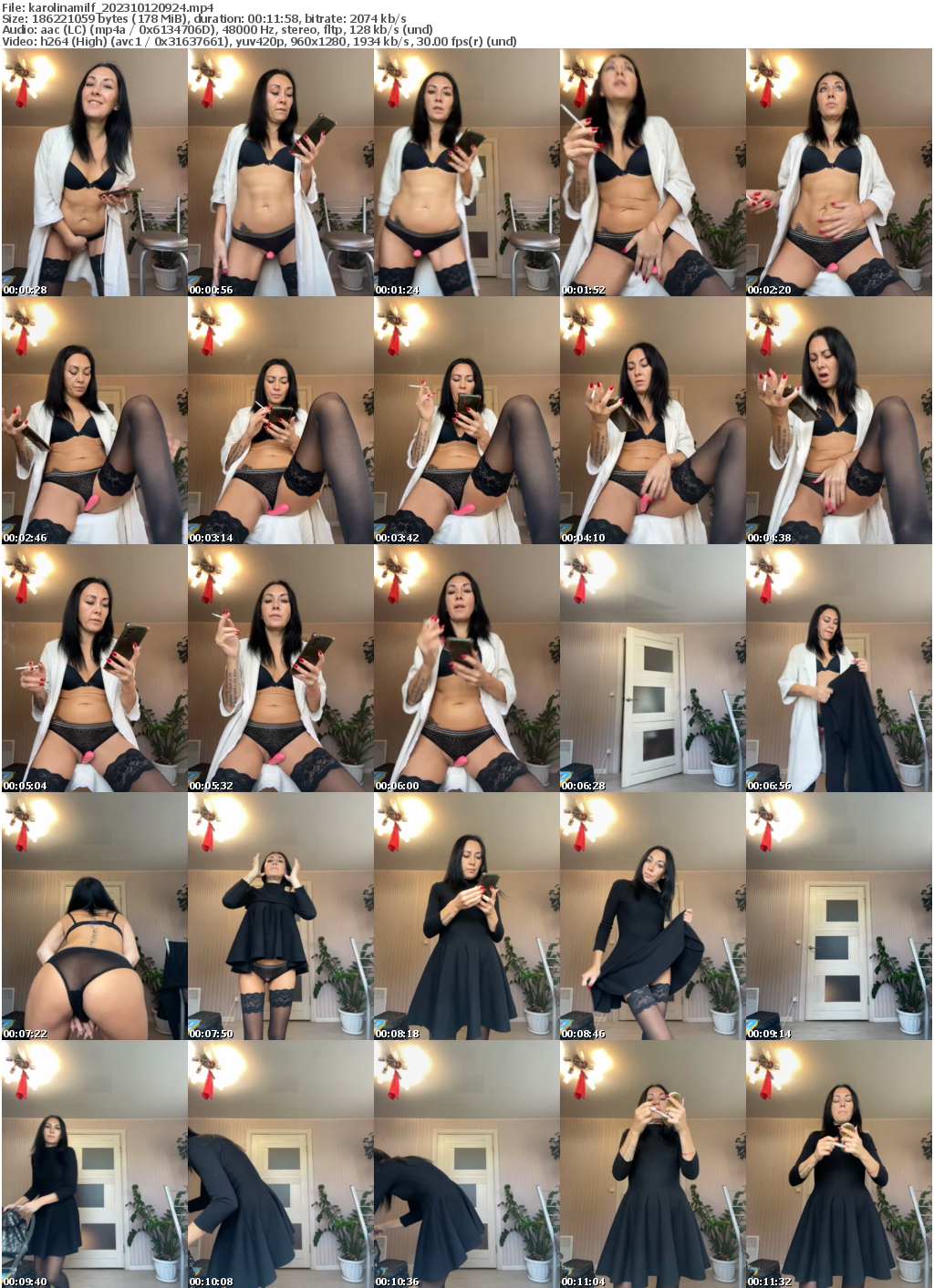 Preview thumb from karolinamilf on 2023-10-12 @ bongacams