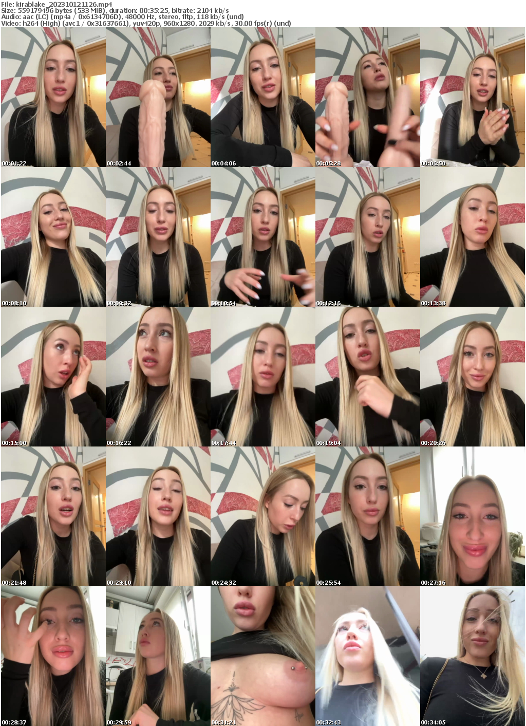 Preview thumb from kirablake on 2023-10-12 @ bongacams