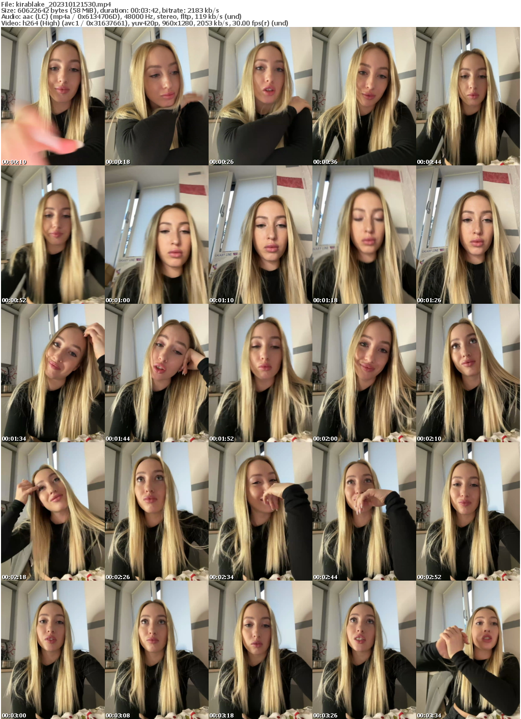 Preview thumb from kirablake on 2023-10-12 @ bongacams