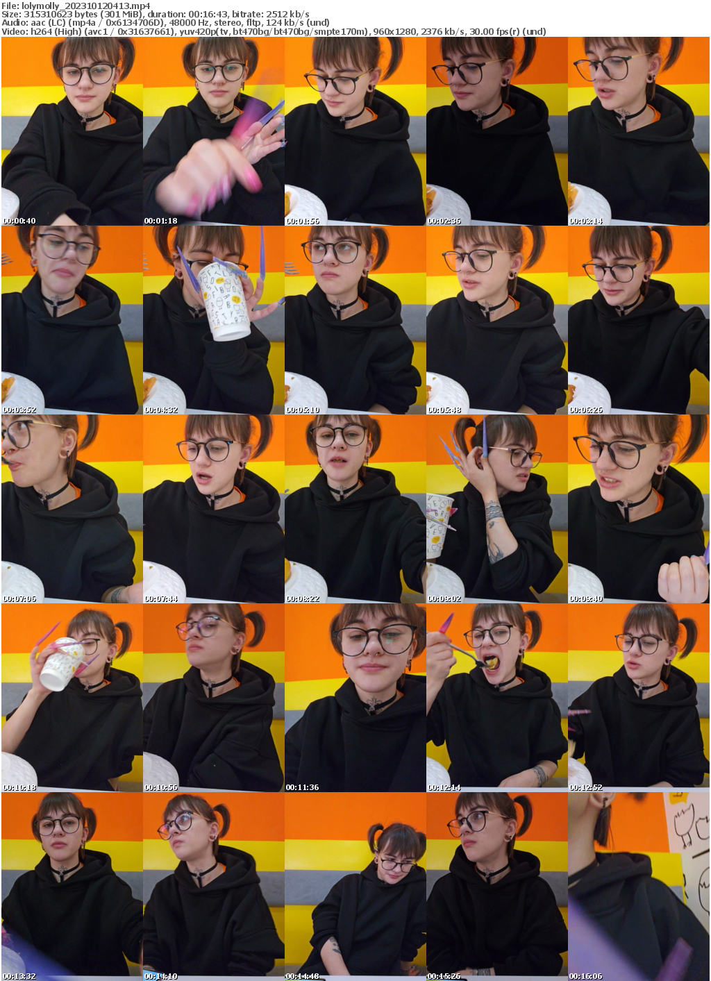 Preview thumb from lolymolly on 2023-10-12 @ bongacams