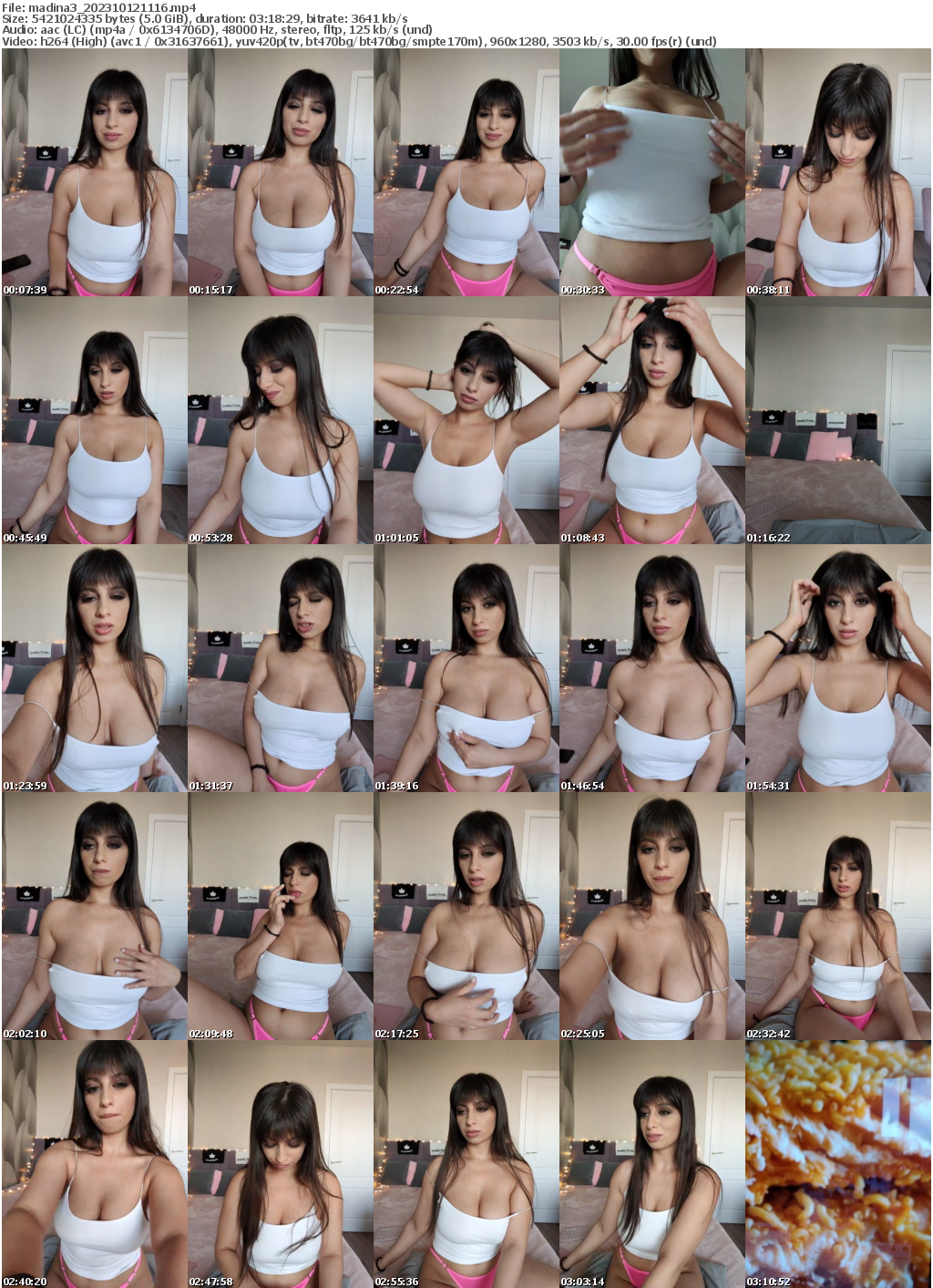 Preview thumb from madina3 on 2023-10-12 @ bongacams