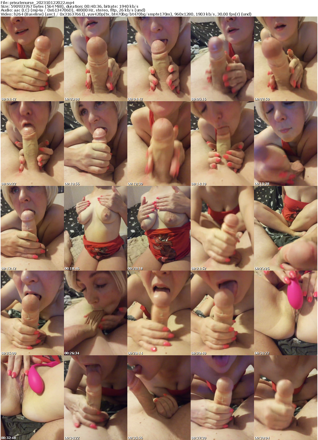 Preview thumb from privatenurse on 2023-10-12 @ bongacams