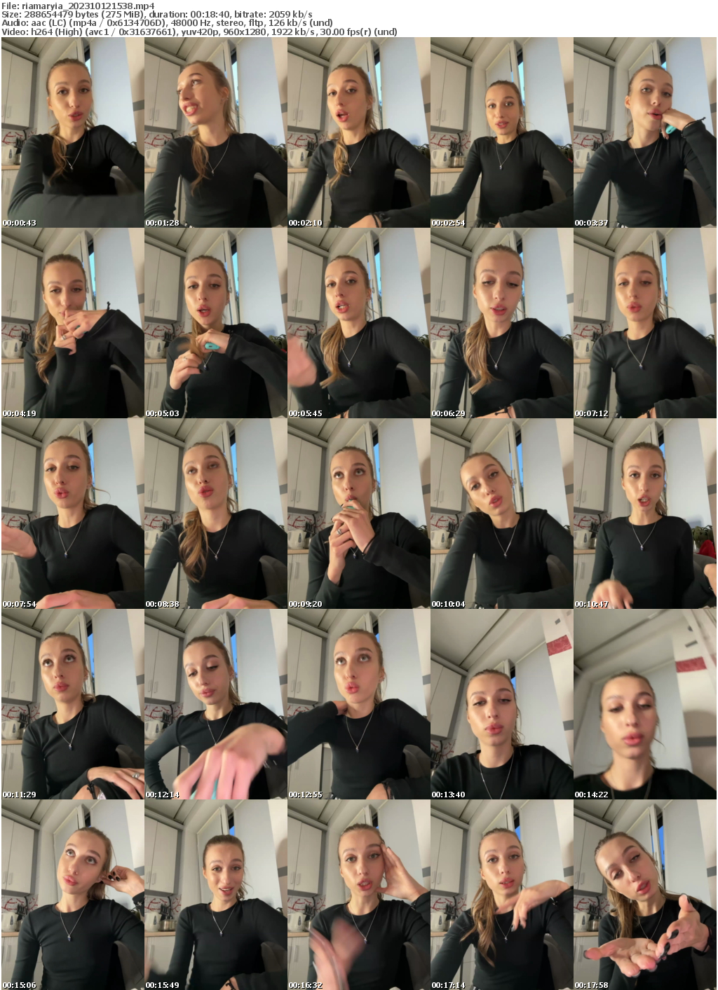 Preview thumb from riamaryia on 2023-10-12 @ bongacams