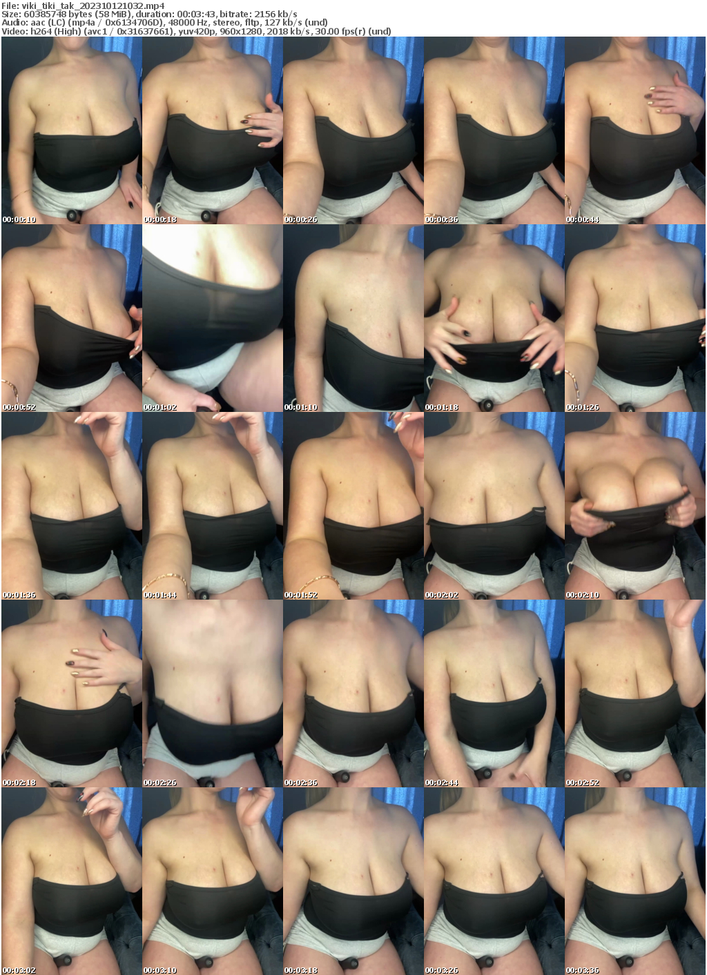 Preview thumb from viki_tiki_tak on 2023-10-12 @ bongacams