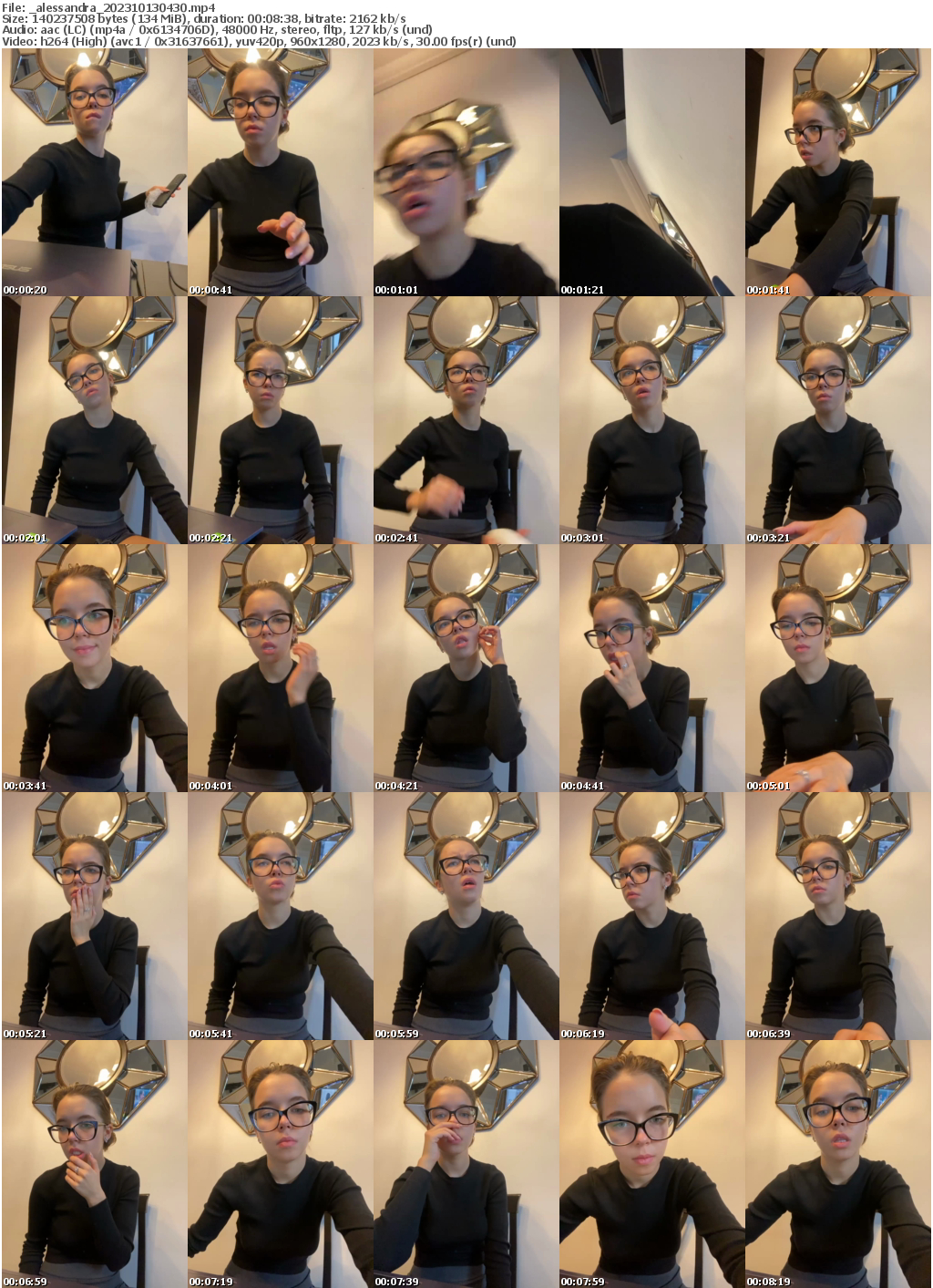 Preview thumb from _alessandra on 2023-10-13 @ bongacams