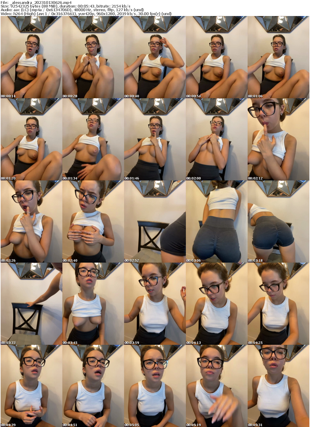 Preview thumb from _alessandra on 2023-10-13 @ bongacams