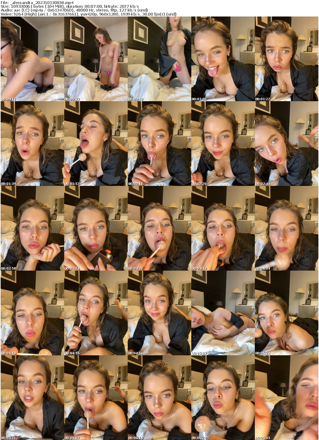 Preview thumb from _alessandra on 2023-10-13 @ bongacams