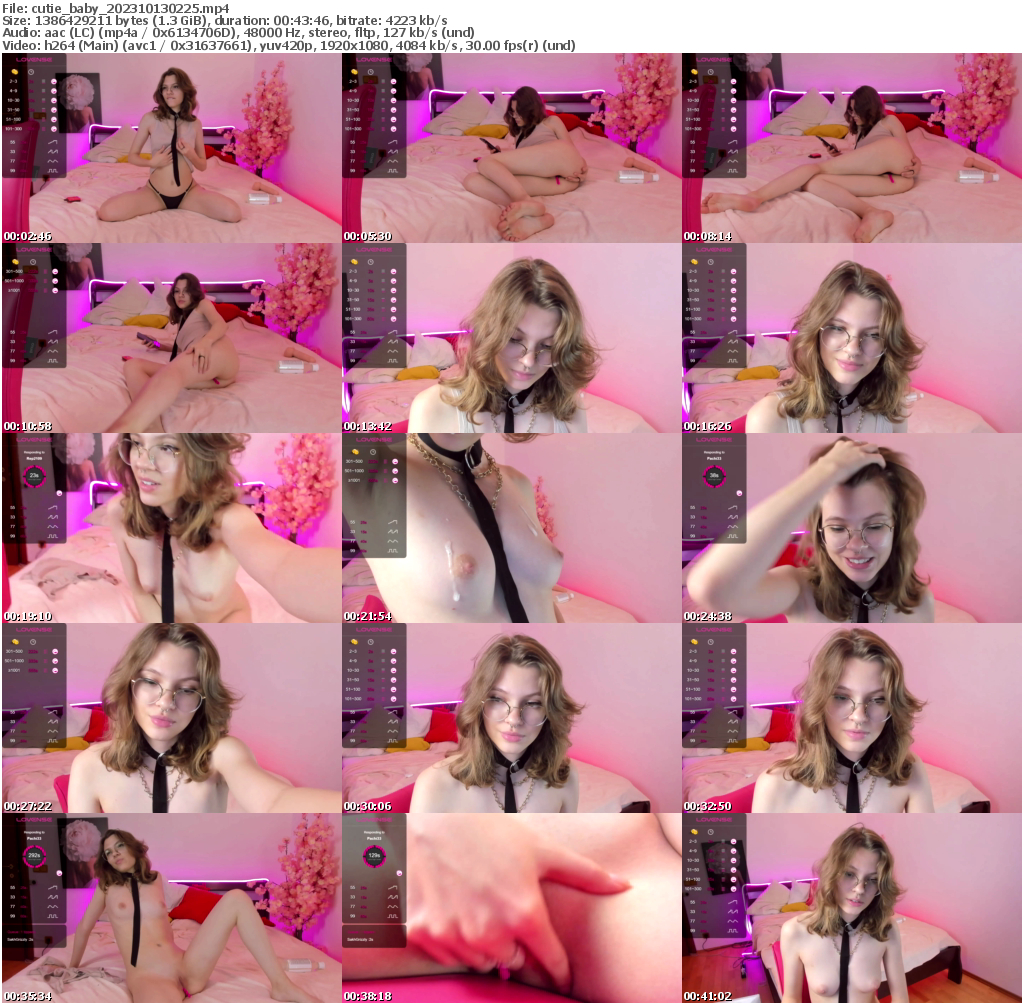 Preview thumb from cutie_baby on 2023-10-13 @ bongacams