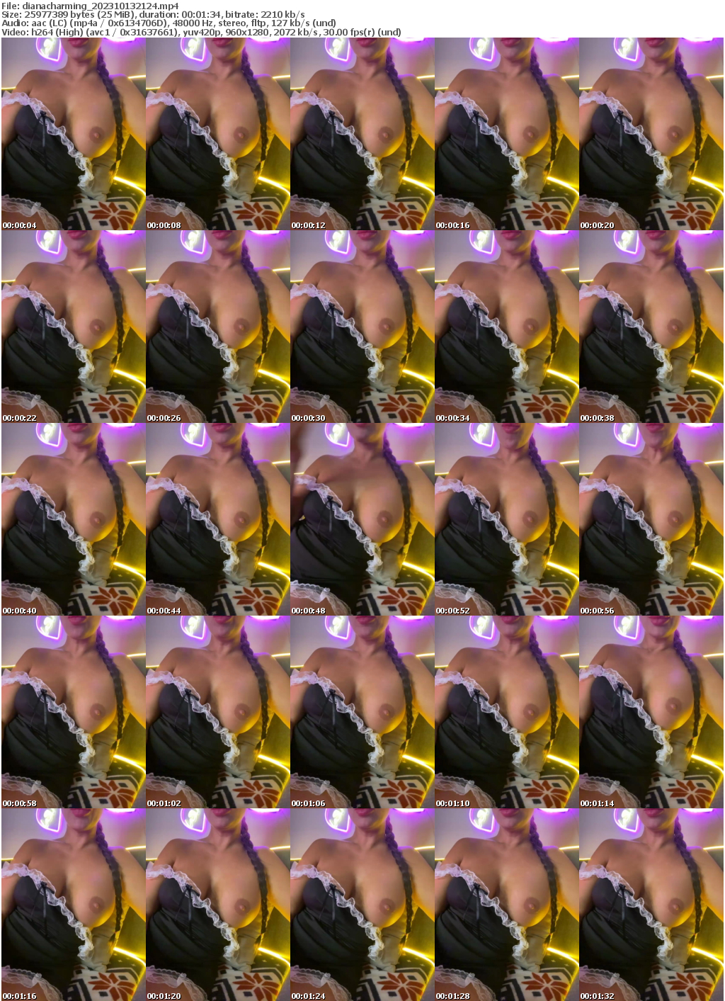 Preview thumb from dianacharming on 2023-10-13 @ bongacams