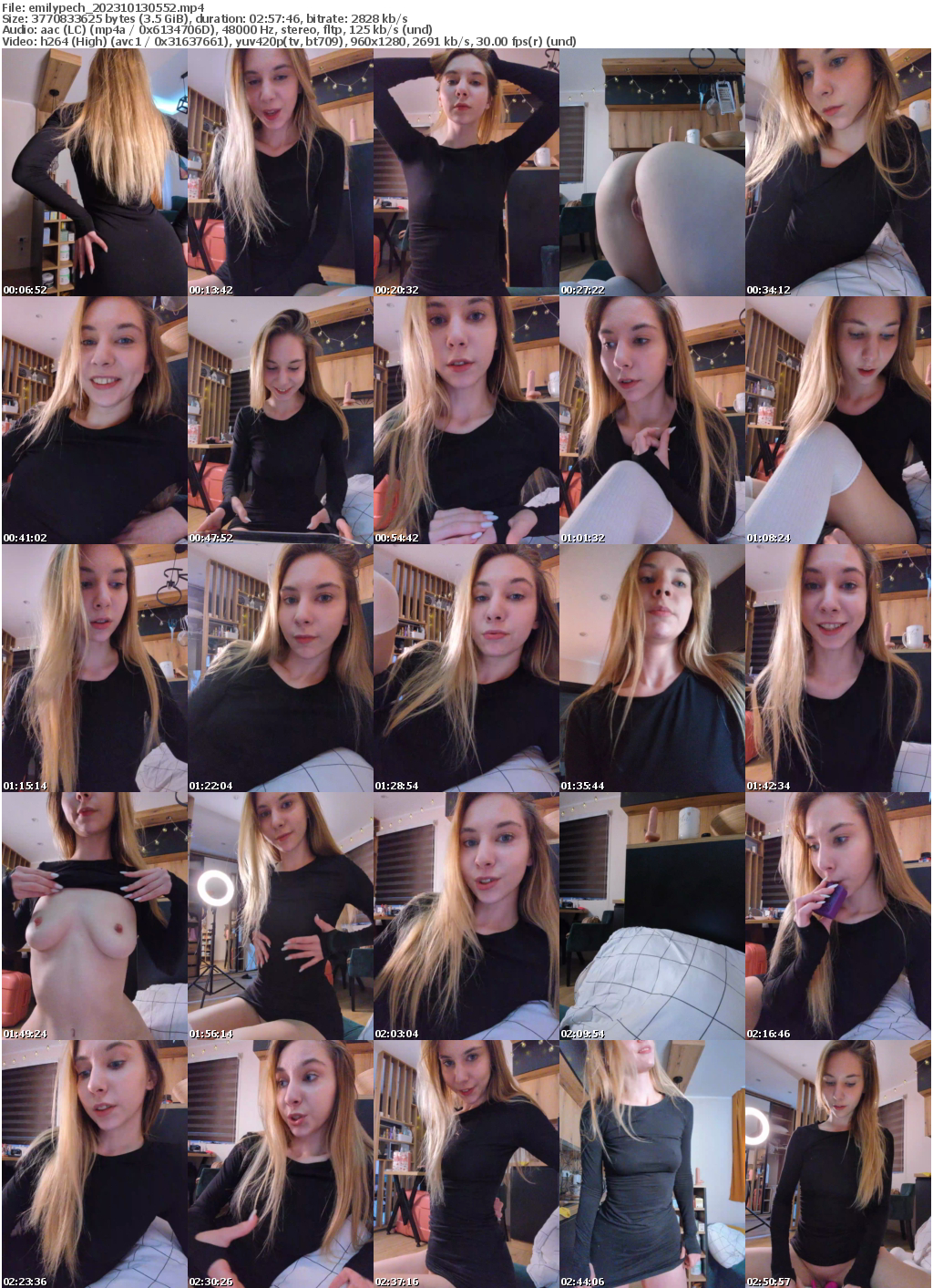 Preview thumb from emilypech on 2023-10-13 @ bongacams