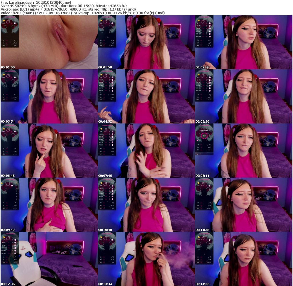 Preview thumb from karolinaqueen on 2023-10-13 @ bongacams