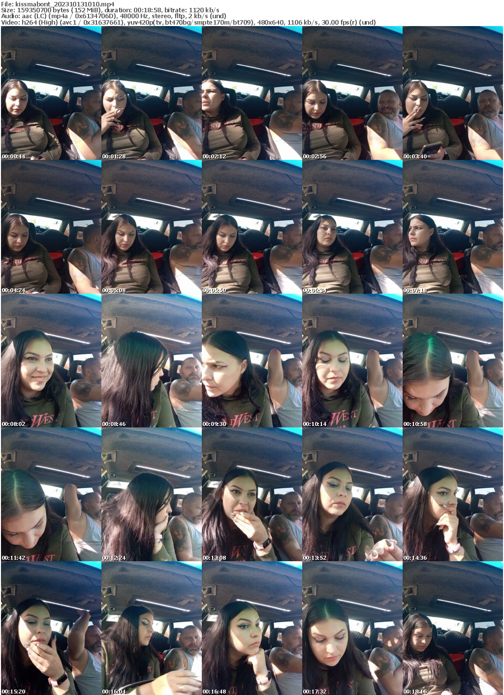 Preview thumb from kissmabont on 2023-10-13 @ bongacams