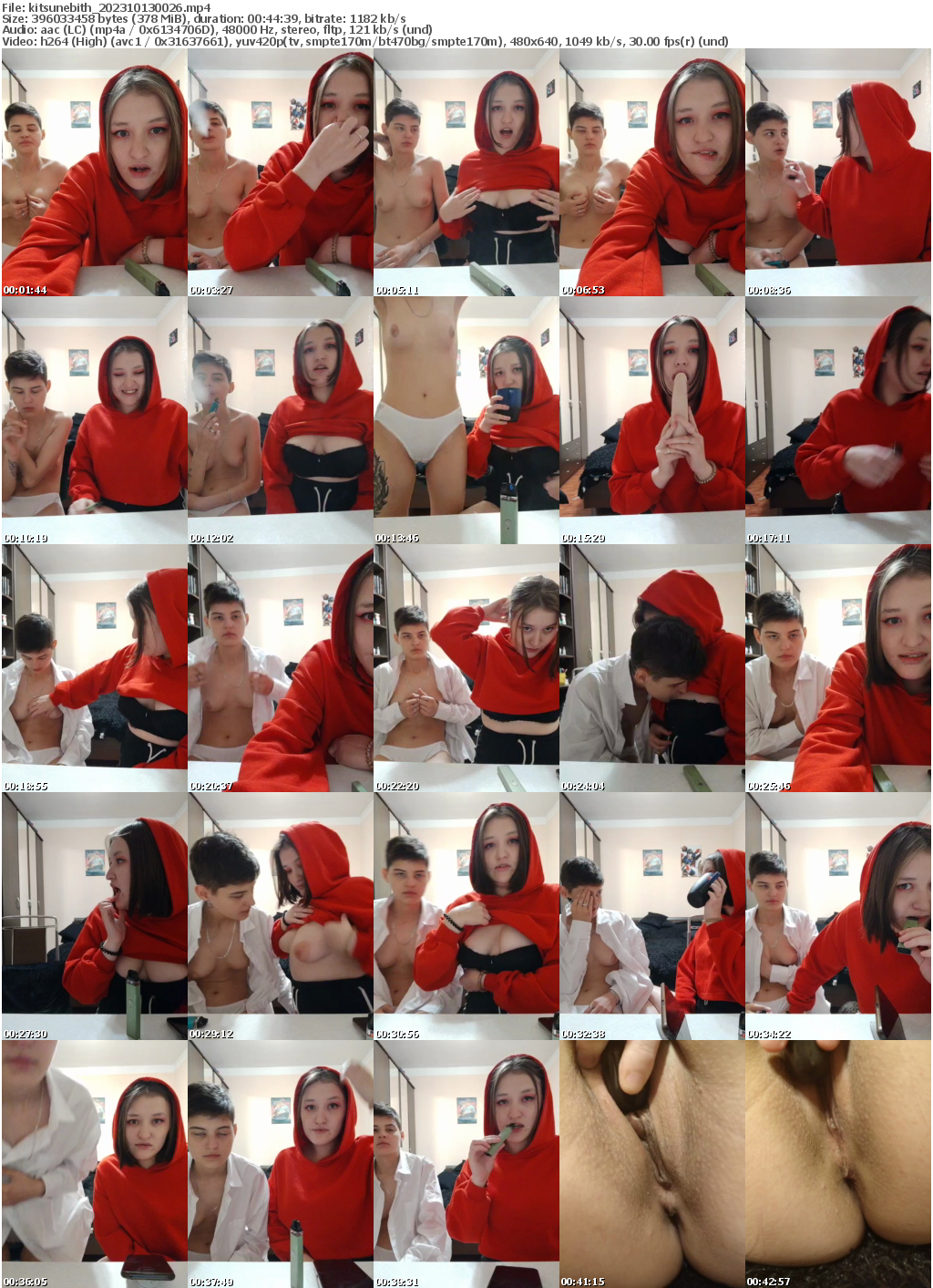 Preview thumb from kitsunebith on 2023-10-13 @ bongacams