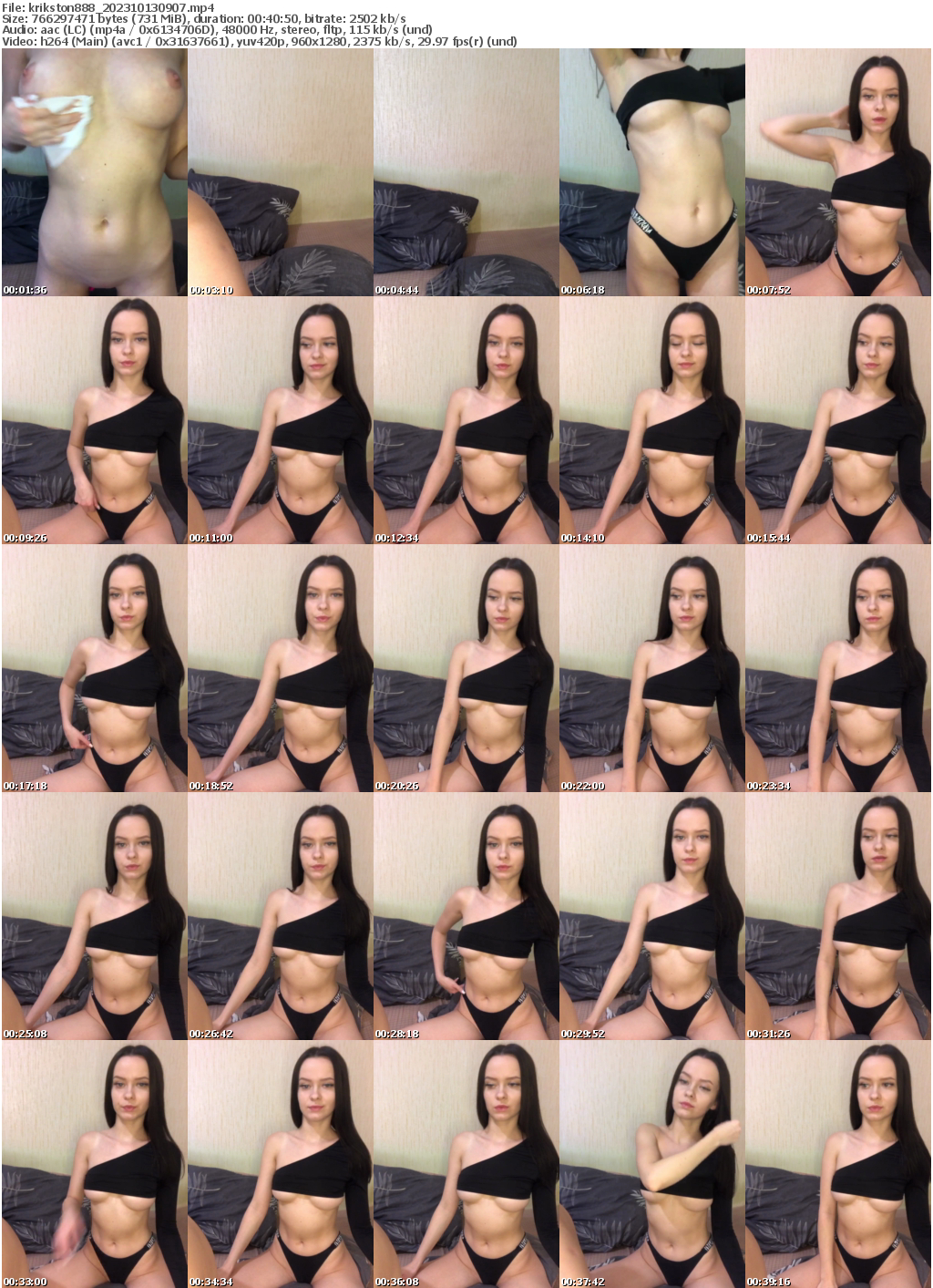 Preview thumb from krikston888 on 2023-10-13 @ bongacams