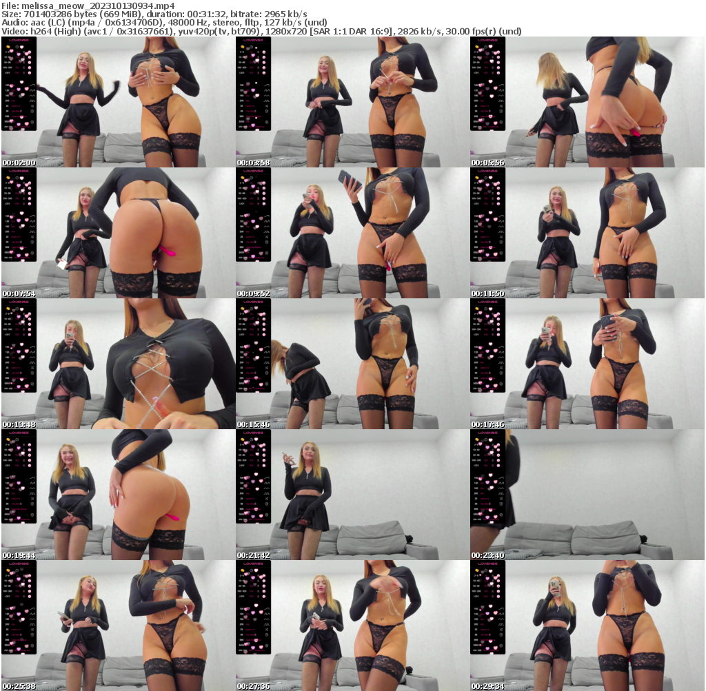 Preview thumb from melissa_meow on 2023-10-13 @ bongacams