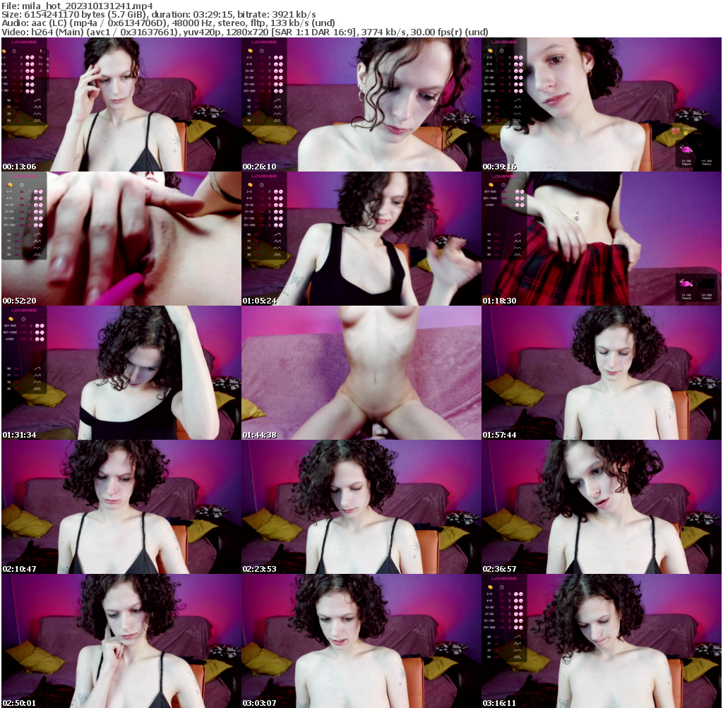 Preview thumb from mila_hot on 2023-10-13 @ bongacams